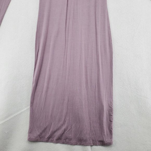 NWT FOREVER 21 Dress Women's Lace up Bodice & Back V-Neck Purple Large - Picture 10 of 12